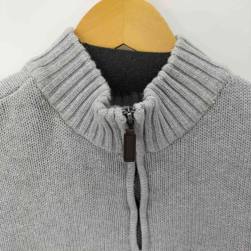 チャップス CHAPS フロントロゴ刺繍ハーフジップニット メンズ import:XXL