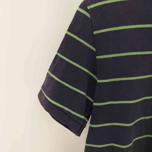 ジェイクルー J.CREW S/S ボーダー柄ポロシャツ メンズ import:M