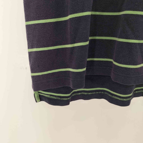 ジェイクルー J.CREW S/S ボーダー柄ポロシャツ メンズ import:M