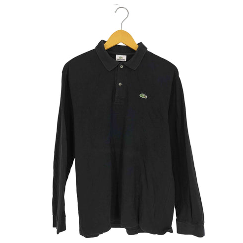 ラコステ LACOSTE ロゴパッチ 鹿の子 ロングスリーブ ポロシャツ メンズ 5