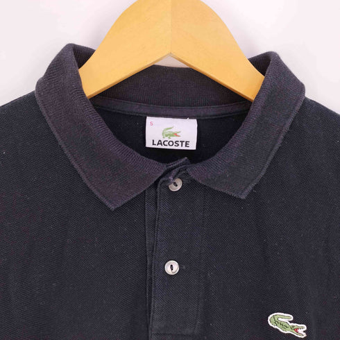 ラコステ LACOSTE ロゴパッチ 鹿の子 ロングスリーブ ポロシャツ メンズ 5