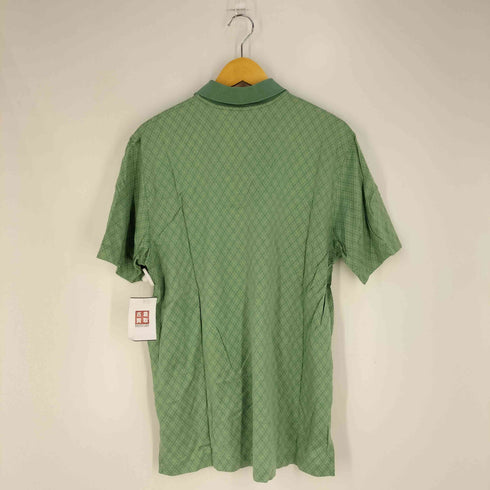 ブルックスブラザーズ BROOKS BROTHERS PERFORMANCE KNIT 総柄 ポロシャツ メンズ import:M