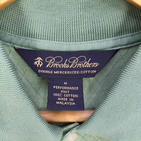 ブルックスブラザーズ BROOKS BROTHERS PERFORMANCE KNIT 総柄 ポロシャツ メンズ import:M