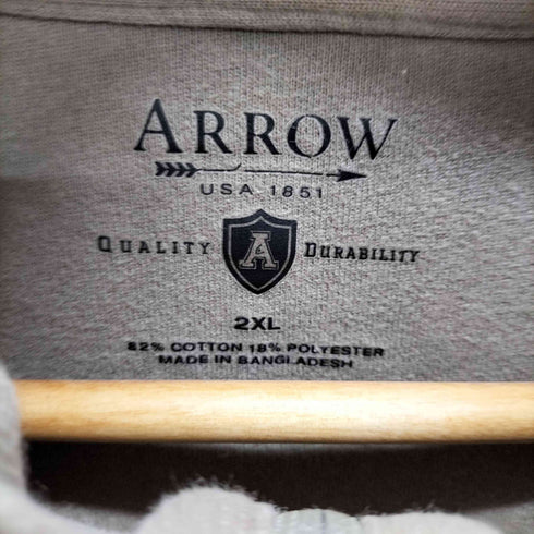 アロー ARROW ハイネックハーフジップスウェット メンズ import:XXL