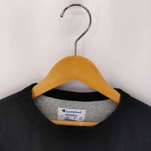 チャンピオン Champion ECO AUTHENTIC クルーネックスウェット BLACK メンズ 2XL