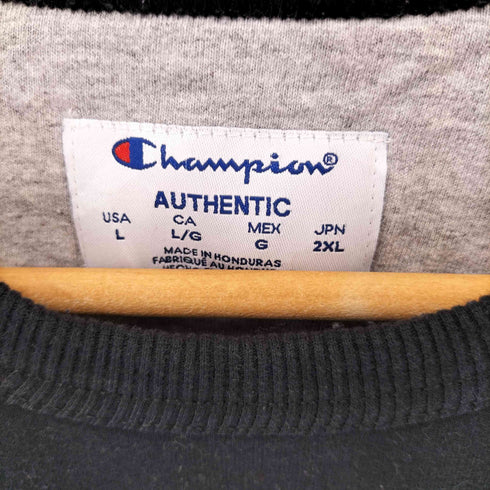 チャンピオン Champion ECO AUTHENTIC クルーネックスウェット BLACK メンズ 2XL