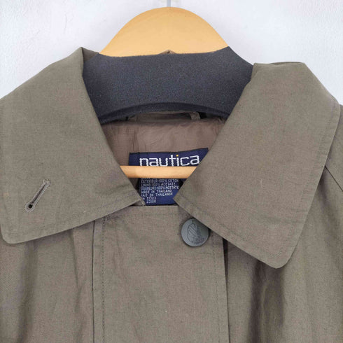 ノーティカ NAUTICA 90s ステンカラーコート メンズ import:L