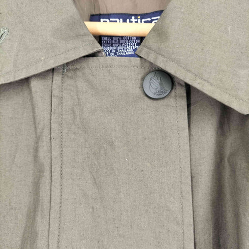 ノーティカ NAUTICA 90s ステンカラーコート メンズ import:L