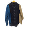 ランズエンド LANDS END L/S サイド切替デザインボタンダウンシャツ メンズ import:XXL