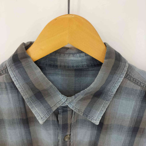レッドヘッド RED HEAD シャドーチェック レギュラーカラーシャツ メンズ