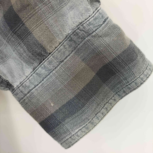 レッドヘッド RED HEAD シャドーチェック レギュラーカラーシャツ メンズ
