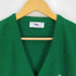 THE SWEATER 80s USA製 ロゴパッチ アクリル ニットカーディガン メンズ import:M