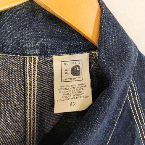カーハート Carhartt 100周年 デニムカバーオール メンズ US:42
