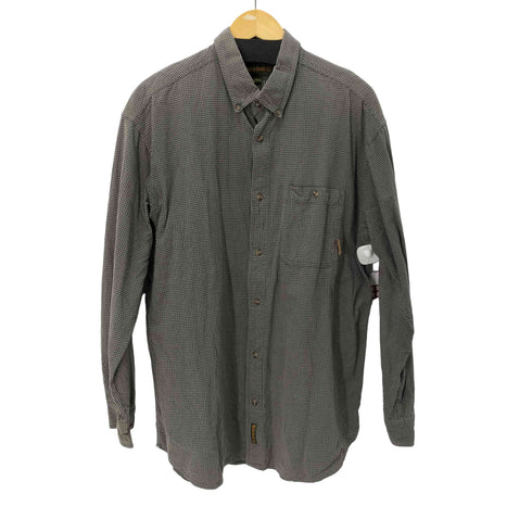 ティンバーランド Timberland 90S 00S L/S チェックボタンダウンシャツ メンズ import:L