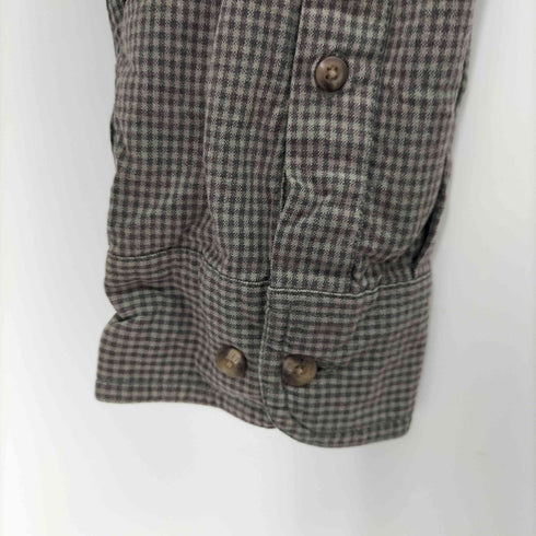 ティンバーランド Timberland 90S 00S L/S チェックボタンダウンシャツ メンズ import:L