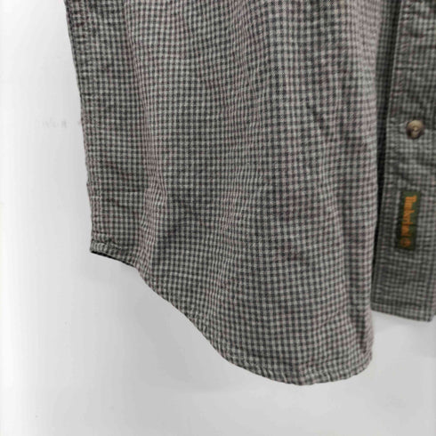 ティンバーランド Timberland 90S 00S L/S チェックボタンダウンシャツ メンズ import:L