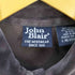 ジョンブレア JOHN BLAIR ベロア ポケット ロングスリーブ ポロシャツ メンズ import:L