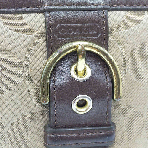 コーチ COACH シグネチャー ベルト ラウンドジップ 長財布 レディース