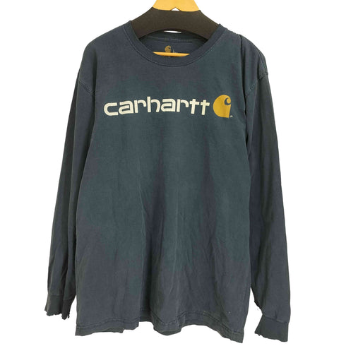 カーハート Carhartt クルーネック 長袖 プリントTシャツ メンズ import:L