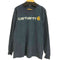 カーハート Carhartt クルーネック 長袖 プリントTシャツ メンズ import:L