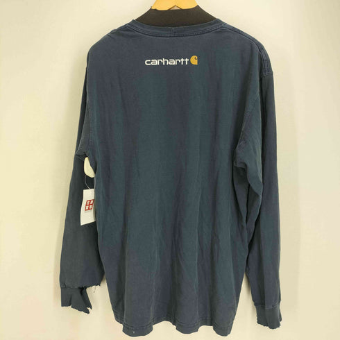カーハート Carhartt クルーネック 長袖 プリントTシャツ メンズ import:L