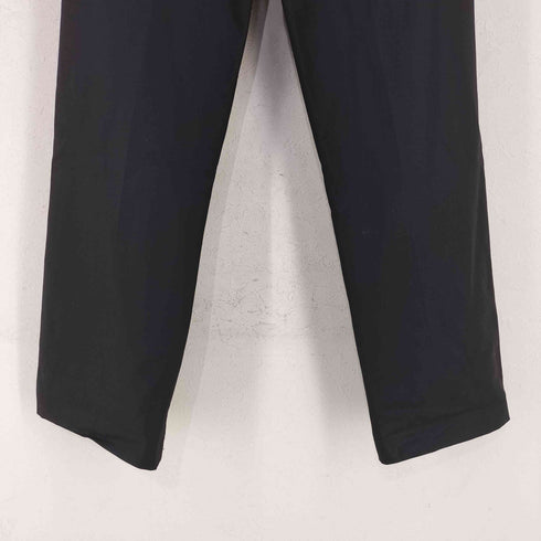 ローン Lownn STRAIGHT TROUSERS ウールギャバ メンズ 46