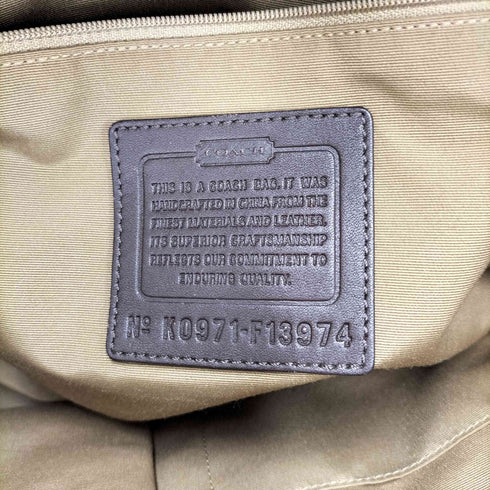 コーチ COACH シグネチャー レザー トートバッグ レディース