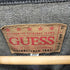 ゲス GUESS メキシコ製 ブラックデニムジャケット ビッグサイズ メンズ 4XL