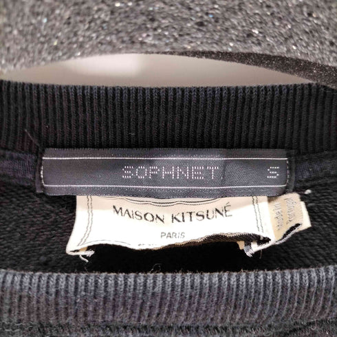 メゾンキツネ MAISON KITSUNE 15周年クルーネックスウェット メンズ import:S