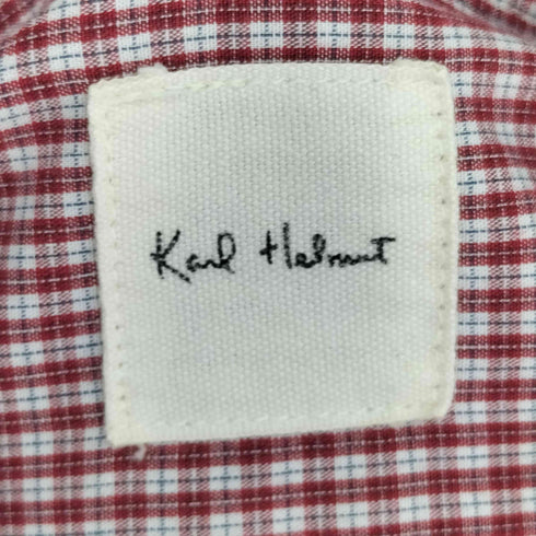 カールヘルム Karl Helmut チェックボタンダウンシャツ メンズ JPN:L