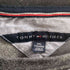 トミーヒルフィガー TOMMY HILFIGER クルーネック フラッグロゴ刺繍 ラグランスウェット メンズ import:XXL