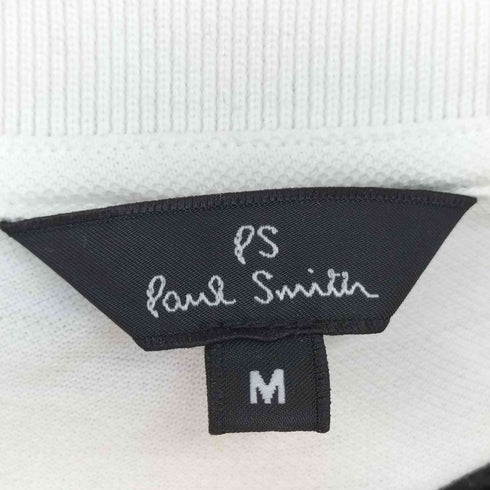 ポールスミス Paul Smith 刺繍 半袖ポロシャツ メンズ M