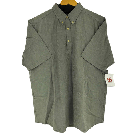 エディーバウアー Eddie Bauer チェックプルオーバーシャツ メンズ JPN:L