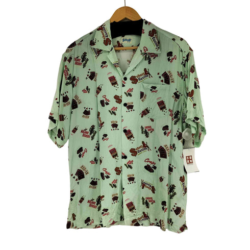 ショット Schott S/S レーヨンシャツ メンズ JPN:L