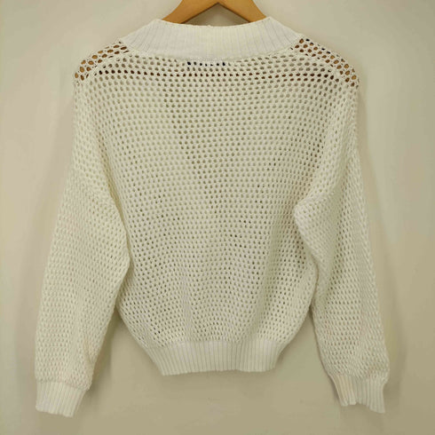 マックスマーラステュディオ MAX MARA STUDIO 鍵編み カーディガン レディース import:S