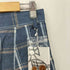 ヴィヴィアンウエストウッドマン Vivienne Westwood MAN コットンリネン 変形チェックサルエルパンツ メンズ 48