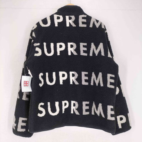 シュプリーム Supreme 18AW Reversible Logo Fleece Jacket メンズ JPN:L