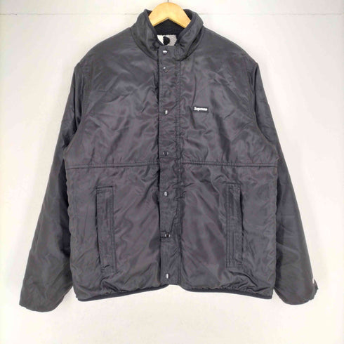シュプリーム Supreme 18AW Reversible Logo Fleece Jacket メンズ JPN:L
