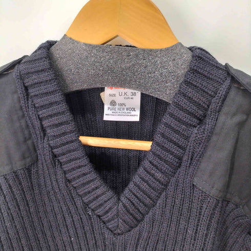 ウーリープーリー The woolly pully ミリタリー コマンドセーター メンズ UK:38