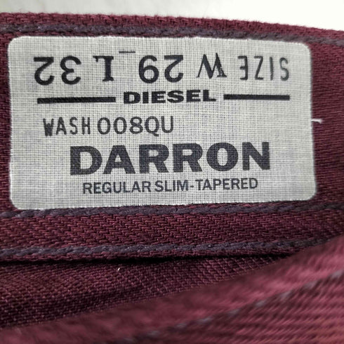 ディーゼルインダストリー Diesel Industry DARRON スリムテーパードパンツ メンズ W29 L32