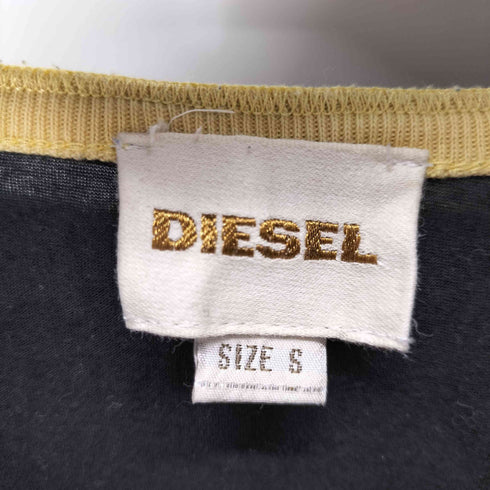 ディーゼル DIESEL マルチカラーヘンリーネックシャツ メンズ import:S