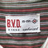 B.V.D sanforized ロングスリーブシャツ メンズ import:M