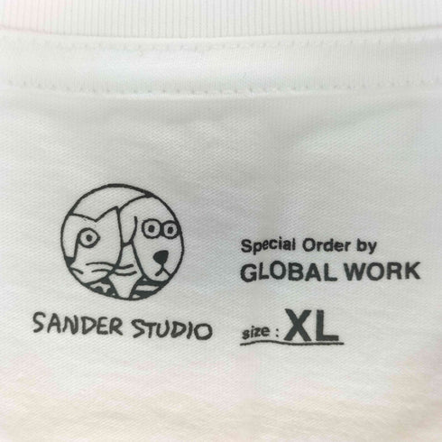 グローバルワーク GLOBAL WORK SANDER STUDIO Tシャツ メンズ JPN:XL