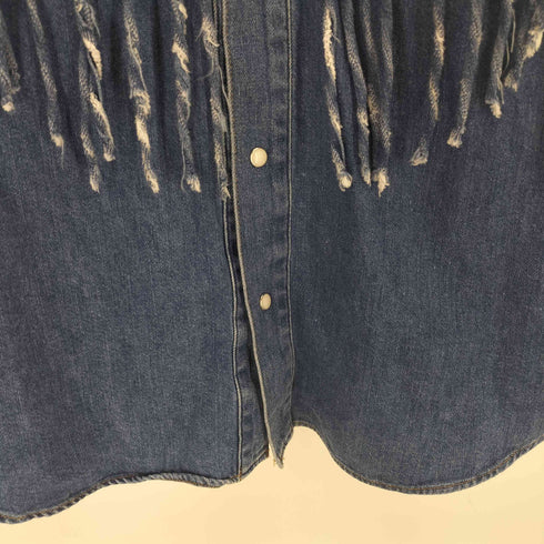 トーガアーカイブス TOGA ARCHIVES Denim fringe shirt メンズ JPN:S