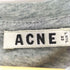 アクネ Acne ジップ クルーネックカットソー レディース JPN:S
