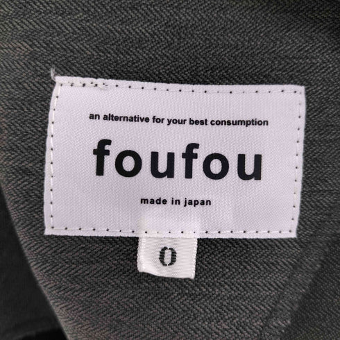 フーフー FOUFOU ポリ ウエストギャザー ワンピース レディース JPN:0