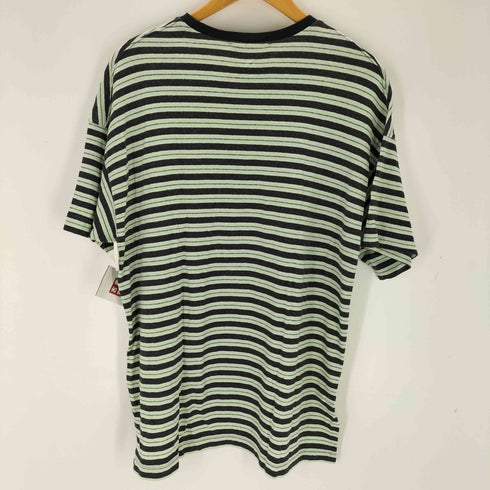 アメリカーナ Americana サイドジップ ボーダーTシャツ レディース FREE
