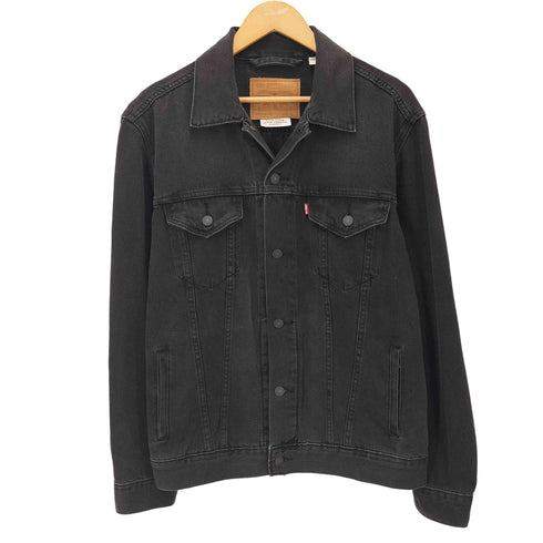 リーバイス Levis 77380 4ポケ ブラックデニム トラッカージャケット メンズ import:L