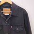 リーバイス Levis 77380 4ポケ ブラックデニム トラッカージャケット メンズ import:L