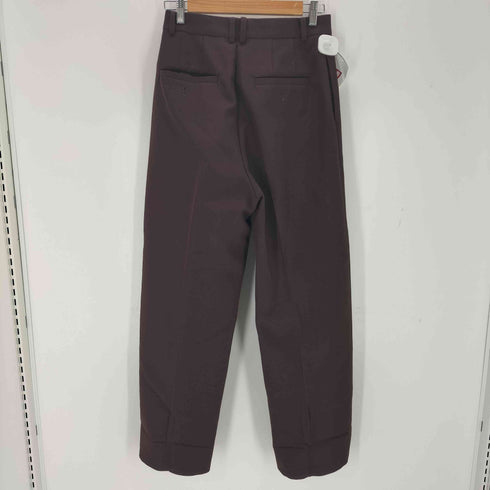 ロクビューティーアンドユースユナイテッドアローズ 6 BEAUTY & YOUTH UNITED ARROWS センタープレスワイドスラックスパンツ レディース 36
